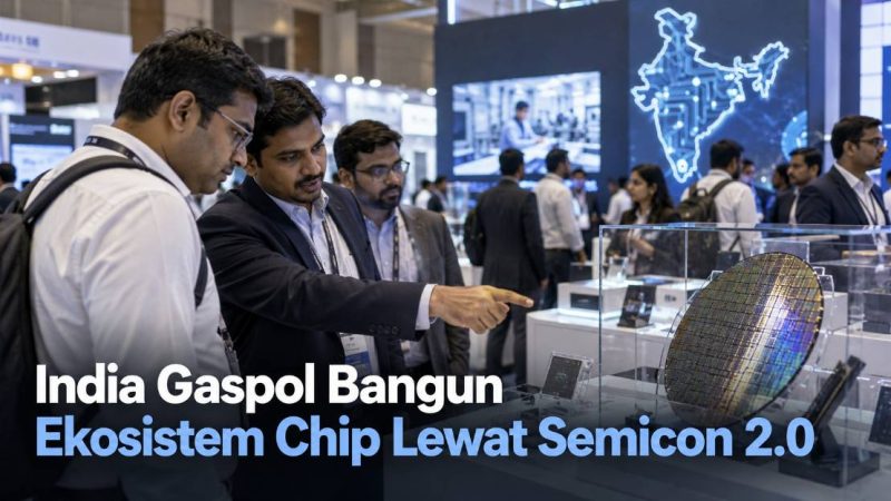 India Gaspol Bangun Ekosistem Chip Lewat Semicon 2.0