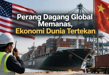 Perang Dagang Global Memanas, Ekonomi Dunia Tertekan
