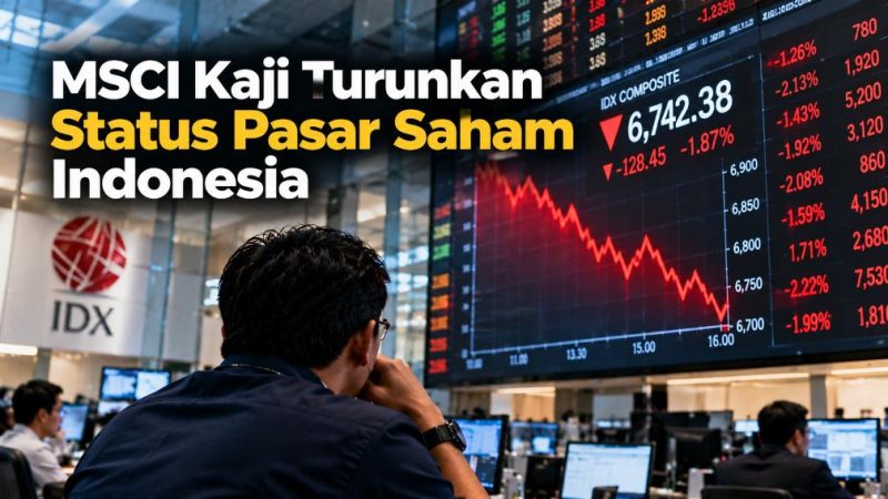 MSCI Kaji Turunkan Status Pasar Saham Indonesia