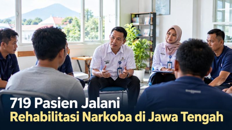 719 Pasien Jalani Rehabilitasi Narkoba di Jawa Tengah