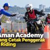 Cari Aman Academy Semarang Cetak Penggerak Safety Riding