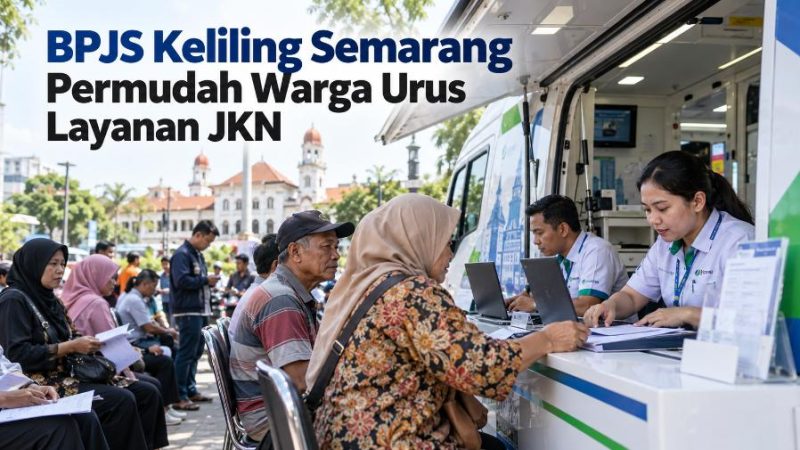 BPJS Keliling Semarang Permudah Warga Urus Layanan JKN